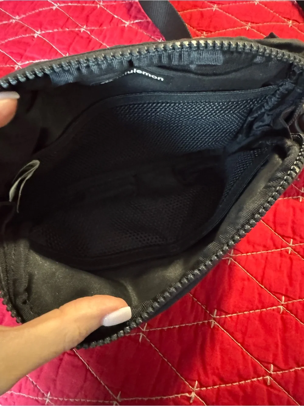 lululemon athletica Black Men's Sling Belt Bag